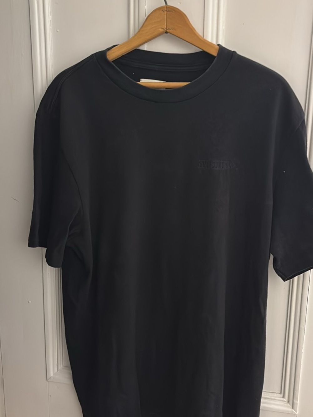 Aime Leon Dore Black Short-Sleeve Crewneck Tee